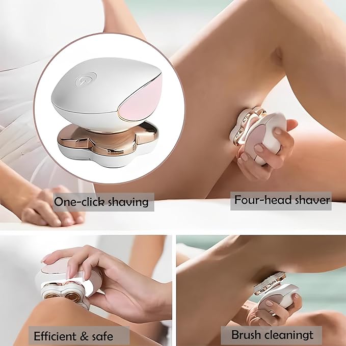 Electric Razors for Women Legs Painless Hair Removal Device with LED Light Faultless Shaver for Women Personal Care Products for Women Instant and Painless Bikini Underarm Arm Hair Removal