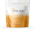 One Sol Creatine for Women All Natural Women’s Creatine Powder w Creapure &amp Leucine Increase Lean Muscle Mass Reduce Recovery Time Promotes Brain &amp Bone Health (Unflavored 60 Servings)