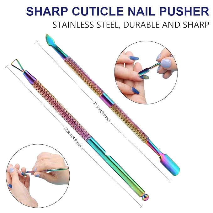 Nail Soaking Bowl Electric Soak off Bowl Manicure Soaker Nail Polish Remover Machine with Color Cuticle Nail Pusher for Gel Polish Acrylic Nails Dip Powder Removal Blue