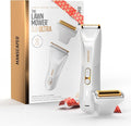MANSCAPED® The Lawn Mower® 5.0 Ultra Men's &amp Women's Groin &amp Body Hair Trimmer ? Dual-Head SkinSafe® Trimmer &amp Foil Blades Waterproof Wet/Dry Groomer USB-C Rechargeable with Travel Case