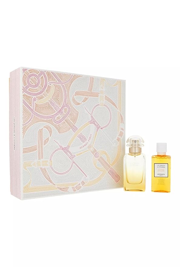Herm?s Un Jardin A Cythere 2-Pieces Set for Women (1.6 Oz Eau De Toilette Spray + 1.35 Oz Body Shower Gel)