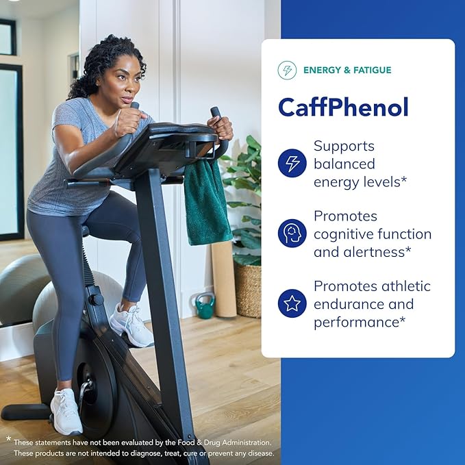 Pure Encapsulations CaffPhenol | Whole Fruit Coffeeberry Extract and Theanine to Provide Balanced Energy and Cognitive Support | 60 Capsules