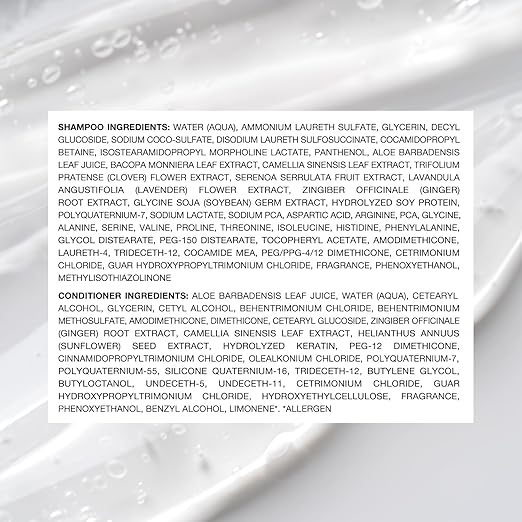 ZENAGEN Revolve Women's Travel Kit | Shampoo + Conditioner for Fine &amp Visibly Thin Hair Promotes Thicker Fuller Hair Plant-Based Formula Color-Safe Vegan