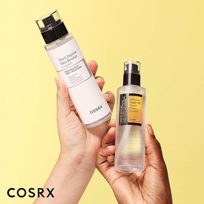 COSRX Snail Mucin 96% Peptide Booster Set - Amazon Exclusive - Korean Skin Care Gift Sets Skin Care Sets for Women Advanced Snail Mucin Serum Face Serum Stocking Stuffers for Women