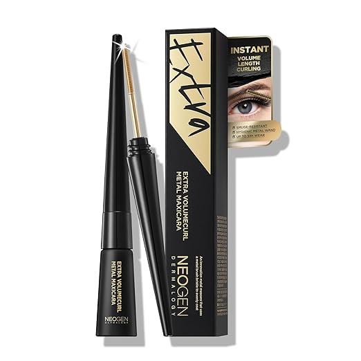 NEOGEN DERMALOGY Innovative Sensational Hygienic Washable Extra Slim &amp Volume Metal Mascara