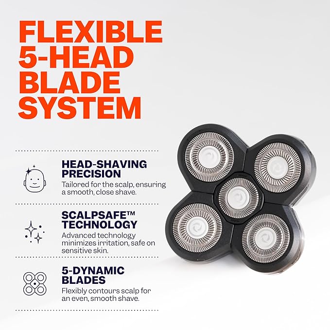 Freebird FlexSeries Official Blade 3 Pack Refills - No Irritation Razor Bumps or Ingrown Hairs Ultra-Sharp Durable ScalpSafe Design QuickSnap Install for 50 Shaves Compatible with FlexSeries