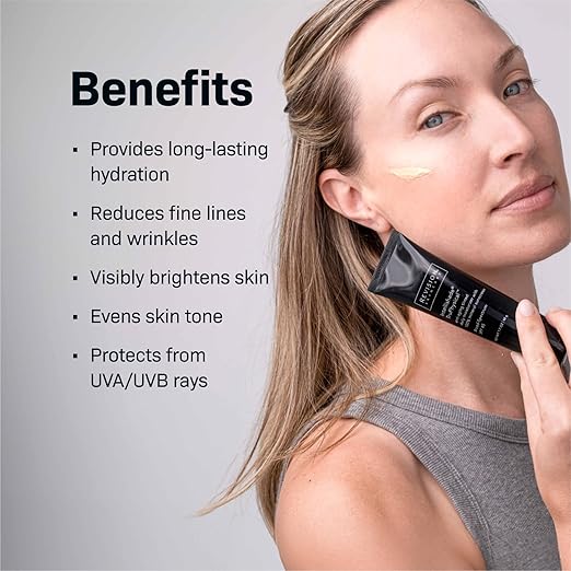 Revision Skincare Intellishade® TruPhysical SPF 45 100% Mineral Sunscreen for Face Anti-Aging Moisturizer with SPF and Vitamin C Tinted Sunscreen for Sensitive Skin 1.7 oz