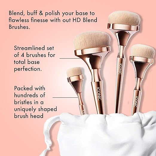 ICONIC LONDON Luxury Makeup Brush Sets | Blend Buff &amp Polish