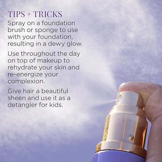 Tatcha Luminous Dewy Skin Mist | 2-in-1 Hydrator &amp Finishing Spray with Hyaluronic Acid for a Dewy Glow | 1.35 oz