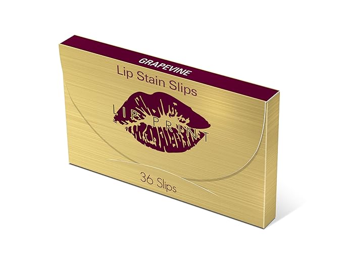 Be the Envy NV Lip Print | Grapevine | Natural Rosey Brown | Long-Lasting Buildable Matte Finish | Food-Grade Edible Ink | Vegan Gluten-Free Cruelty-Free | 36 Tissue Sheets