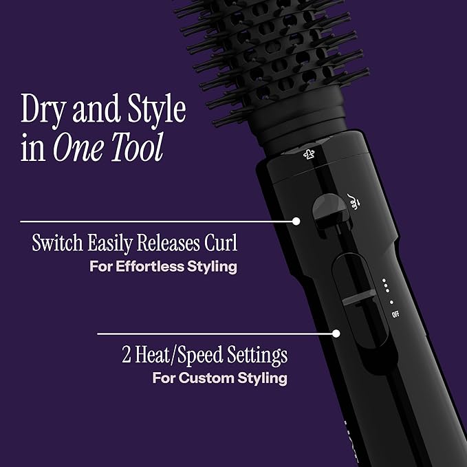 HOT TOOLS Pro Artist Hot Air Styling Brush | Style Curl and Touch Ups (1-1/2??