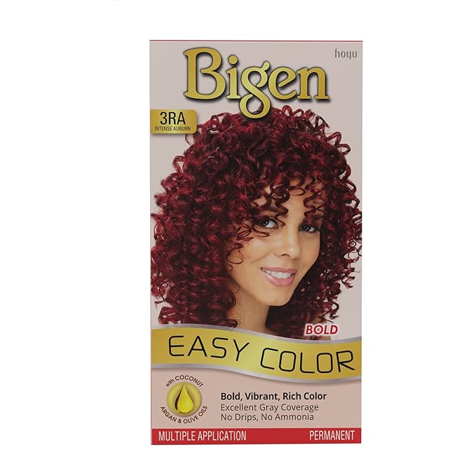 3RA Bigen Easy Color for Women Intense Auburn- New Formula - 3 Pack