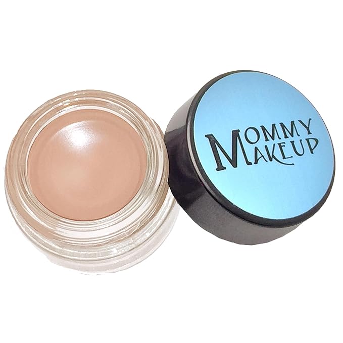Mommy Makeup Any Wear Creme Eyeshadow - Waterproof Crease-Proof Long Lasting High Pigment Oil-free - Cream to Powder for Eyes Cheeks &amp Lips (Nudetrality)