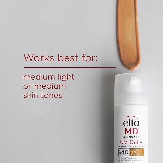 EltaMD UV Daily Face Sunscreen Moisturizer with Zinc Oxide Daily Face Moisturizer with SPF Great for Dry Combination and Normal Skin