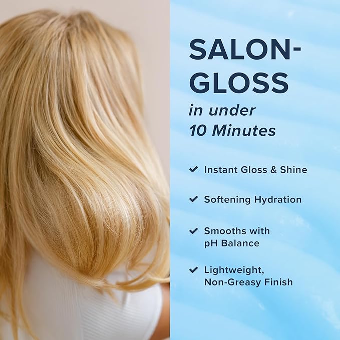 Truhair Brilliance Boost Gloss Shine &amp Repair Treatment | Deep Conditioning Hair Mask for Damaged Hair | Hair Gloss Treatment for Glossy Shine Radiance &amp Smooth Finish | Hydrating Hair Mask -