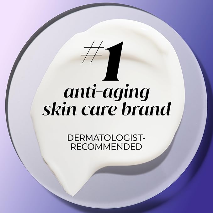 Olay Retinol 24 Face Moisturizer Anti-Aging Night Cream for Women Fragrance-Free Non Greasy - Anti-Wrinkle Smooth Fine Lines Tightening Hydrating Skin Care - Peptides Glycerin 1.7 Oz
