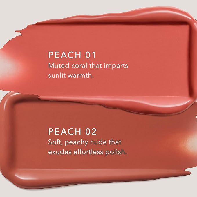 No Makeup Makeup Cr?me Classic Lipstick Foolproof Sheer-to-Bold Formula Delivers Long-Lasting Hydration and Buildable Color Lightweight Satin Finish Made with Skin-Loving Ingredients Peach 02