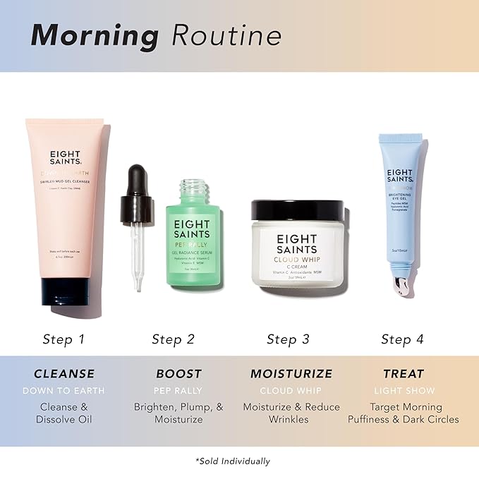Eight Saints Skincare Cloud Whip Vitamin C Face Moisturizer Day Cream Natural and Organic Face Cream For Women Anti Aging Cream For Face To Reduce Fine Lines and Wrinkles 2 Ounces
