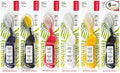 RADIUS Flex Brush with Soft Bristles Toothbrush BPA Free &amp ADA Accepted Designed to Improve Gum Health &amp Reduce Issues - Left Hand - Assorted - Pack of 6