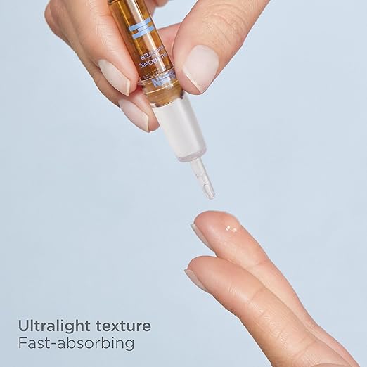 Isdinceutics Intensive Hyaluronic Acid and Peptide Booster - Facial Serum in Ampoules 0.06 FL OZ x 10 ampoules