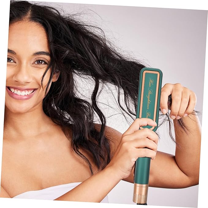 Vaguelly Hair Straightener Tool Women Portable Hair Straightener Brush for Women Ceramic Flat Iron