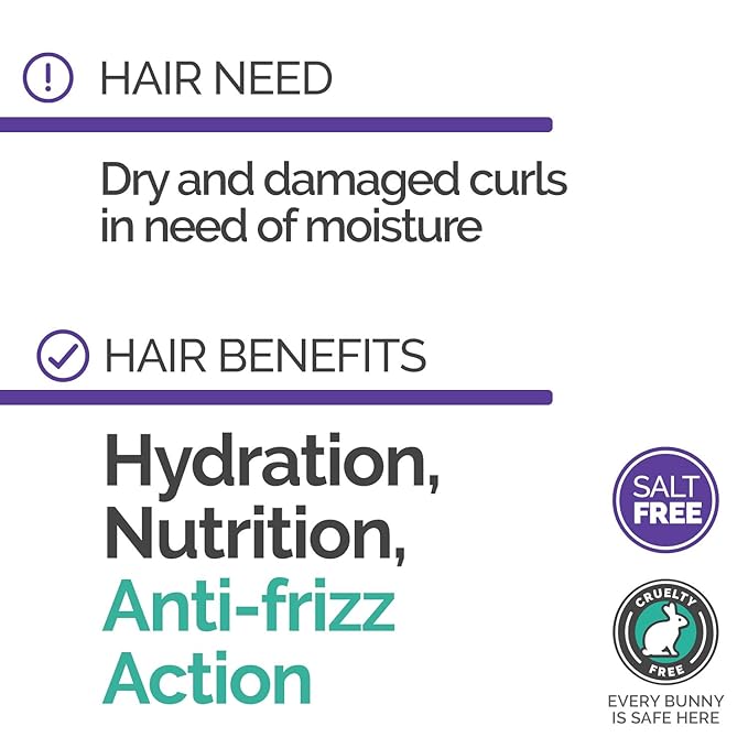 Novex My Curls Deep Conditioning Hair Mask Cream (35.2oz) Moisturizing Treatment Defines Curls Controls Volume Reduces Frizz Adds Softness for All Curly Hair Types