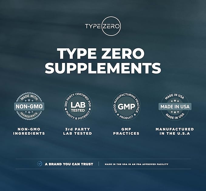 Type Zero L Glutamine Powder KG 5000mg Serving Size - 6-Month Supply L-Glutamine Supplement for Gut Health Gastrointestinal Lining Support &amp Recovery for Women/Men - Vegan Gluten Free No Fill