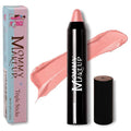 Mommy Makeup Triple Sticks Lipstick Cream Blush &amp Treatment All-In-One with Shea &amp Cocoa Butter - Soft &amp Creamy Moisturizing Lip Crayon For Lips &amp Cheeks (Riley Love)