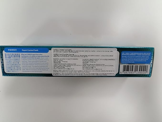 Healing Teeth Crack Toothpaste The ONLY Toothpaste Repairing Cracked Teeth Enamel Cracks Cure Tooth Sensitivity Remove Pigment in Crack 100g 2 Counts As Mother's Day Gift