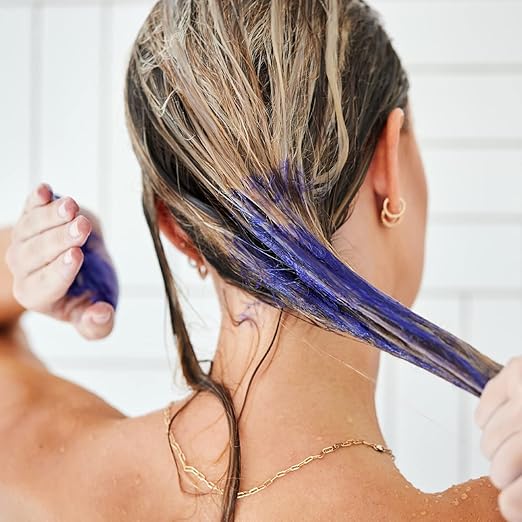 UNITE Hair - BLONDA Fix - Ultra-Violet Treatment for Blonde Gray &amp Highlighted Hair - Repairs Strengthens &amp Tones - Prevents Damage &amp Reduces Blow Dry Time 4 Fl Oz