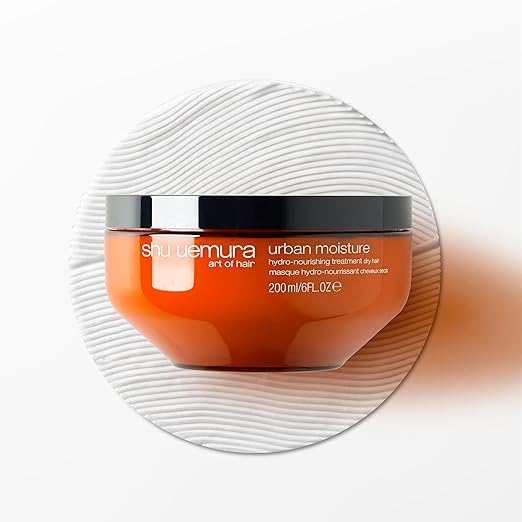 Shu Uemura art of hair Urban Moisture Deep Hydration Treatment Mask - Nourishes Smooths and Adds Shine For Dry Hair 6 Fl Oz