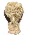 Hair Accessories Synthetic Bun Donut Bun Ponytail Hair Extensions Messy Blonde Curls with Elastic Rubber Band Wig Hair Bun for Women Hair Pieces For Women(16H613)