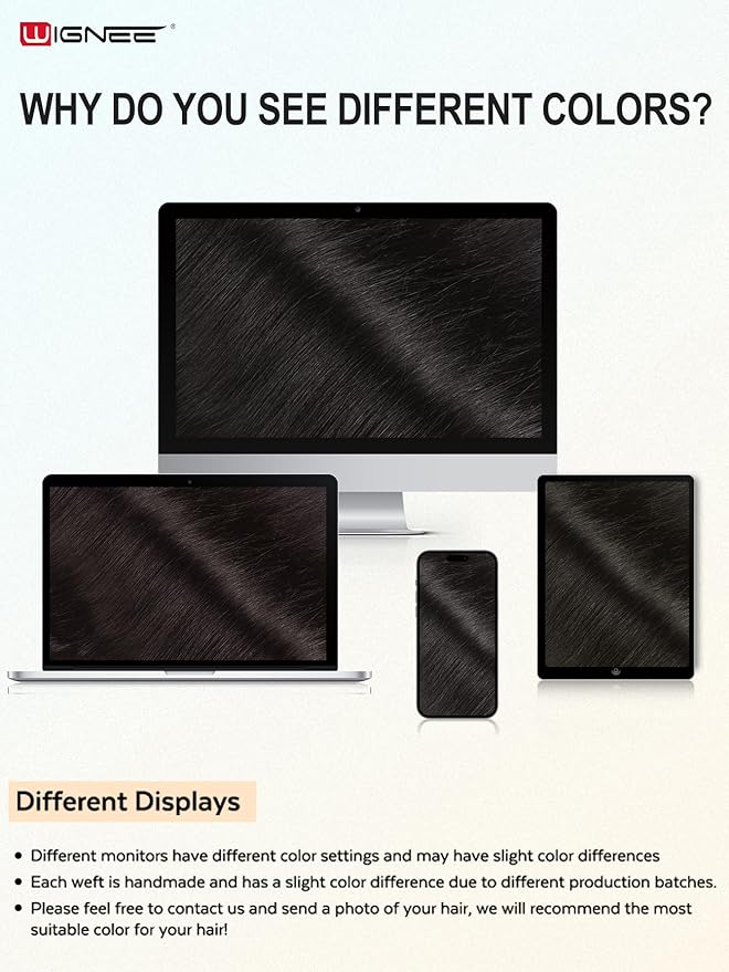 WIGNEE OVO Invisible Human Hair Extensions 100% Real Remy Human Hair Weft Black Hair Extensions Human Hair 2 PCS 12 Inch No Glue Genius Weft Micro Bead Real Human Hair Extensions for women(1B)