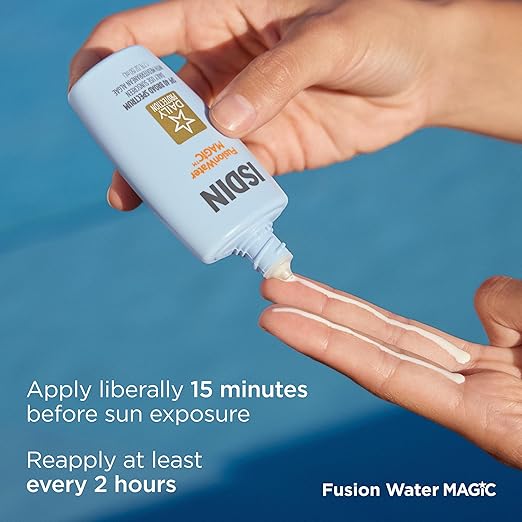 Fusion Water MAGIC Ultralight Broad Spectrum SPF 40 Sunscreen with Hyaluronic Acid and Vitamin E 50ml
