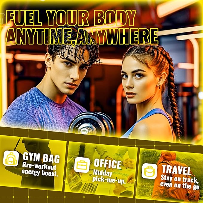 zipvit Creatine Monohydrate Gummies (5g) ? Pre-Workout Energy &amp Muscle Growth Support for Men &amp Women | Pineapple Electrolyte Gummies (135 Count)