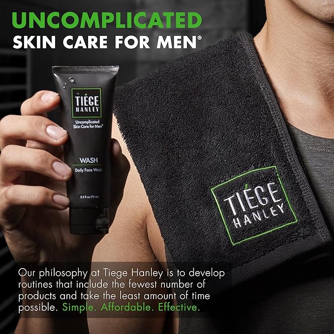 Tiege Hanley Face Moisturizer for Men Morning Facial Moisturizer With SPF 20 Hydrating Daily Face Cream With Sunscreen Gentle on Sensitive Skin Men?™s Skin Care 2.5 FL Oz
