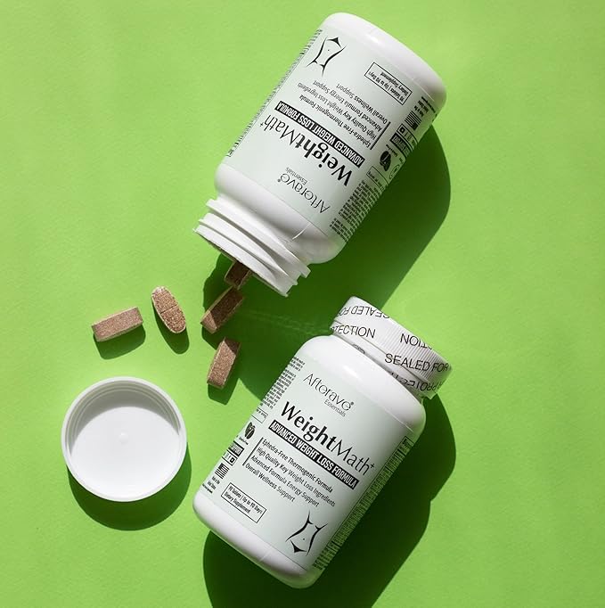 WeightMath Advanced Metabolism Booster &amp Thermogenic Formula Flatter Stomach Aids Belly Bloat Digestive &amp Probiotic System Essential Nutrients to Help Rapid Colon Cleanse