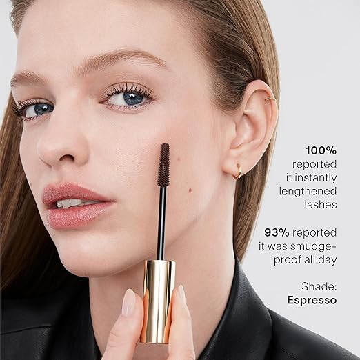 Hourglass Unlocked Instant Extension Mascara Tubing Mascara Dramatically Lifts Defines &amp Lengthens for Fanned-Out Lashes Natural-Looking Eyelashes for up to 16hrs of Smudge-Proof Flake-Free We