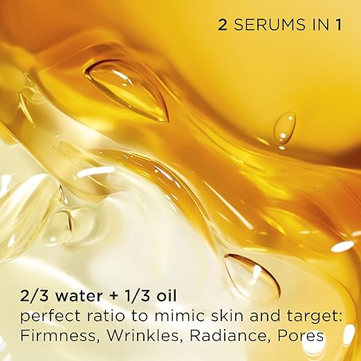 Clarins DOUBLE SERUM | Anti Aging Face Serum | Visibly Firms Smoothes Boosts Radiance and Refines Pores | 24H Hydration | All Skin Types