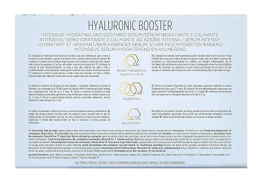 Isdinceutics Intensive Hyaluronic Acid and Peptide Booster - Facial Serum in Ampoules 0.06 FL OZ x 10 ampoules