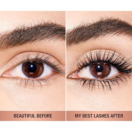 Charlotte Tilbury Pillow Talk Push Up Lashes Mascara - Lengthening Mascara with 24HR Vertical Lift Effect for Instant Volume Length &amp Definition - Smudge-Proof Formula