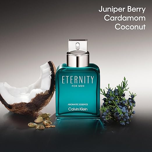 Calvin Klein Eternity Aromatic Essence for Men ? Gormand Men's Cologne ? With Notes of Juniper Berries Coconut and Cardamom ? Long Lasting Fragrance