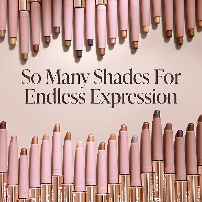 Mally Beauty Evercolor Eyeshadow Stick - Beachy Bronze Shimmer - Waterproof and Crease-Proof Formula - Easy-to-Apply Buildable Color - Cream Shadow Stick