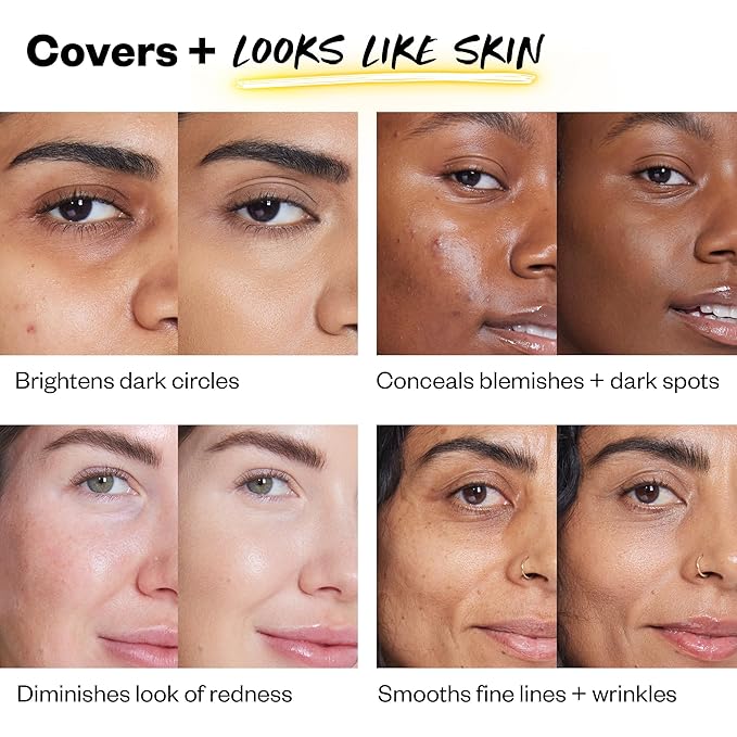Kosas Revealer Concealer - Medium Coverage Makeup with Hyaluronic Acid Conceals Dark Circles Under Eyes Dark Spots and Blemishes + Brightens Hydrates Long-Lasting &amp Vegan (Tone 05 W)