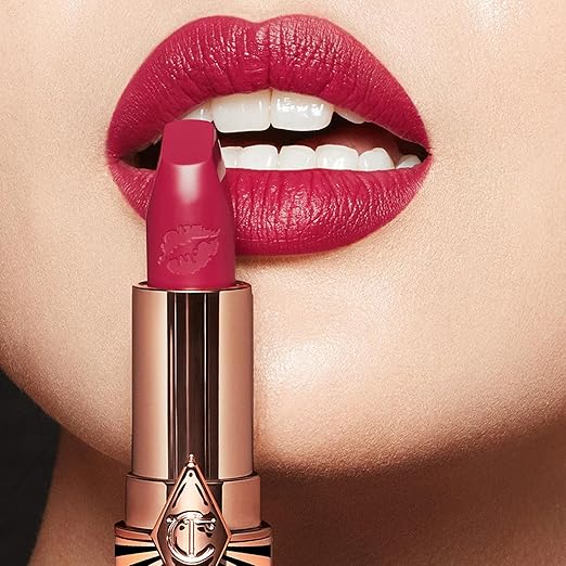 Charlotte Tilbury Hot Lips 2.0 Lipstick - Hydrating Long Lasting Lipstick with Orchid &amp Antioxidant Extracts - Buildable Satin Finish for Fuller-Looking Lips