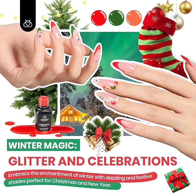 Beetles Gel Nail Polish Kit with U V Light 85Pcs Valentines Day Gift for Women 55 Colors Seasonal Symphony Set with Diamond Decorations &amp Manicure Art Stickers and Tools Soak Off for All Season