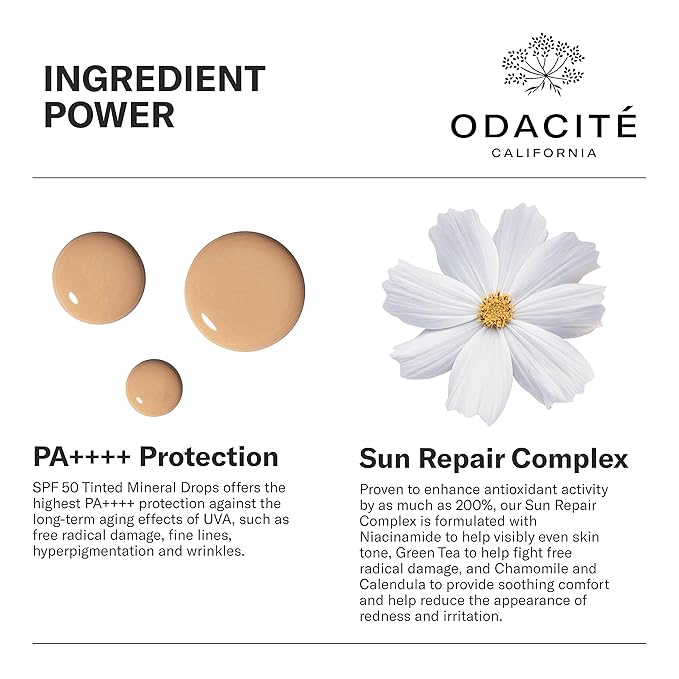 SPF 50 Flex-Perfecting??Mineral Drops Tinted Sunscreen FIVE