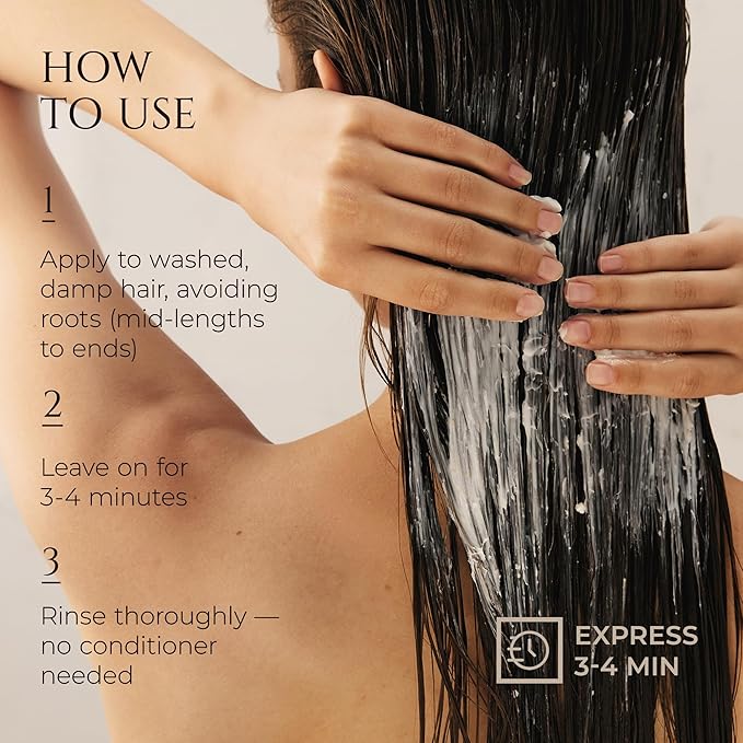 HADAT Softening Microcapsule Express Hair Mask ? Professional Smoothing Hair Treatment ? Salon Lamination ? Deep Repair ? Anti-Frizz ? Moisturizing ? Curly Frizzy Damaged Hair 9.47 Fl Oz