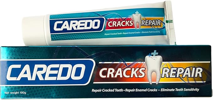 Healing Teeth Crack Toothpaste The ONLY Toothpaste Repairing Cracked Teeth Enamel Cracks Cure Tooth Sensitivity Remove Pigment in Crack 100g 2 Counts As Mother's Day Gift