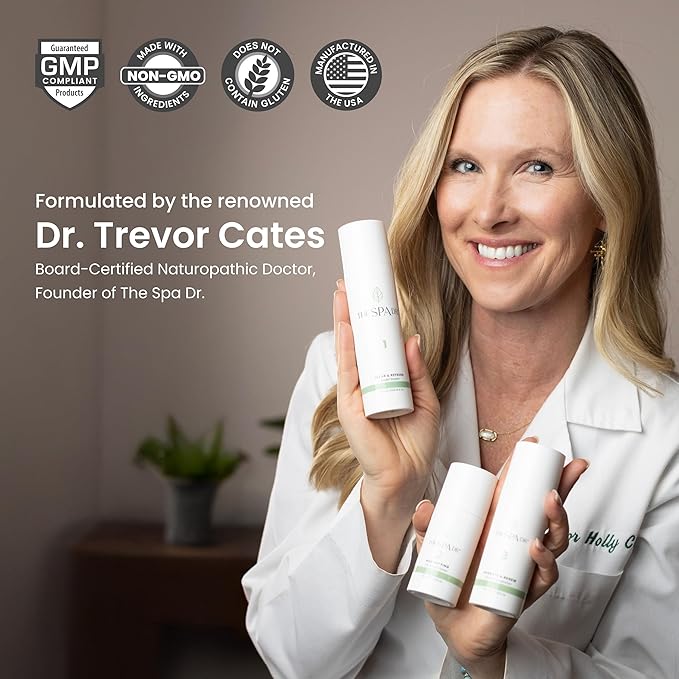 The Spa Dr. 3-Step Age-Defying Skincare System - Antiaging SkinCare Set for Women - Anti Aging Skin Care Sets for Women - Skin Care Routine: Cleanser Age Defying Lift &amp Tight Serum Moisturizer
